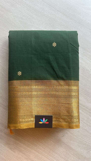 Zari Border Chettinad Cotton Saree - 25325