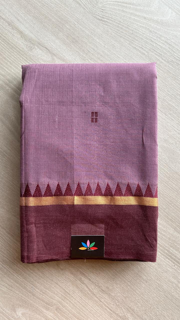 Thread Border Chettinad Cotton Saree - 25354