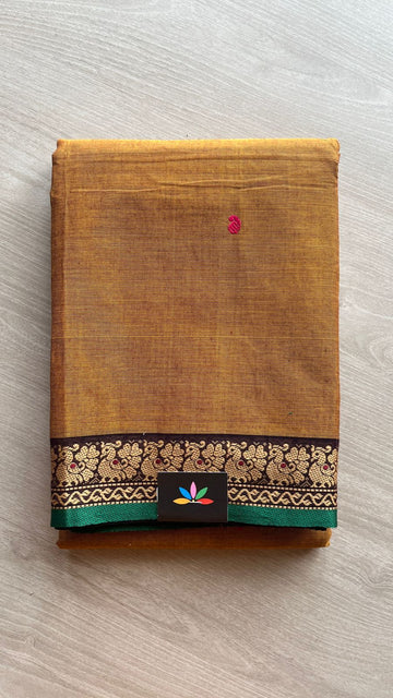 Thread Border Chettinad Cotton Saree - 25345