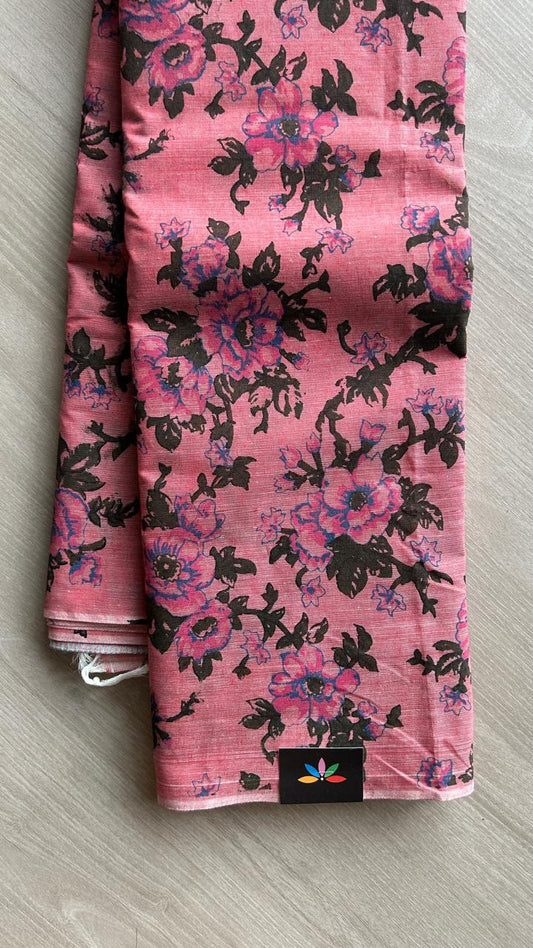 Simple Printed Cotton Saree -25494