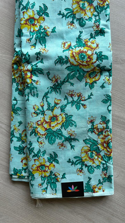 Simple Printed Cotton Saree -25500