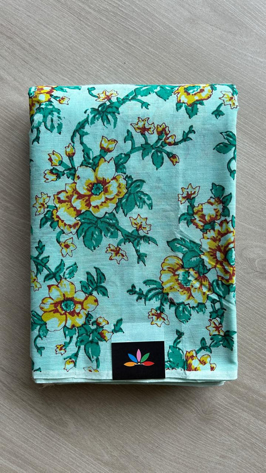 Simple Printed Cotton Saree -25500