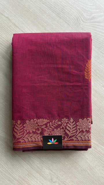Woven Butta Cotton Saree -25510