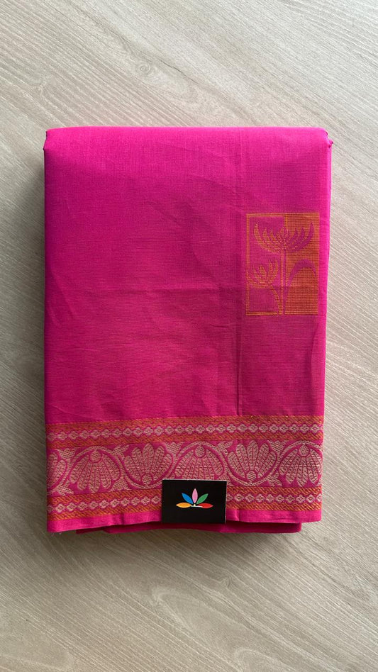 Woven Butta Cotton Saree -25512