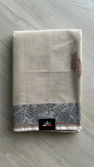 Woven Butta Cotton Saree -25513