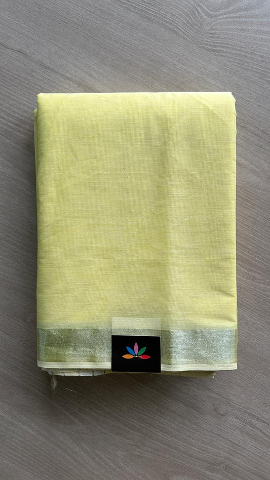 Simple Striped Pallu Cotton Saree -25516