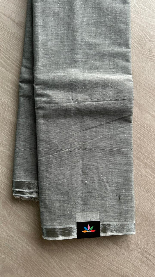 Simple Striped Pallu Cotton Saree -25517