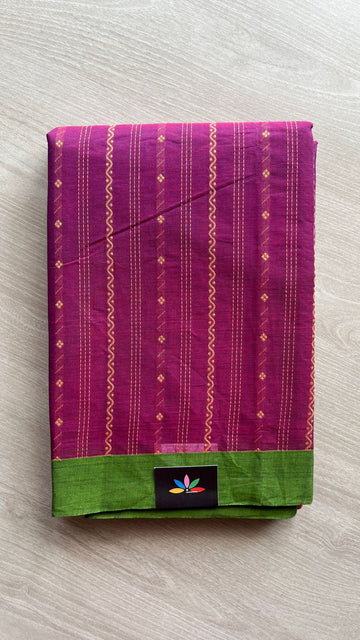 Intricately Woven Cotton Saree -25525