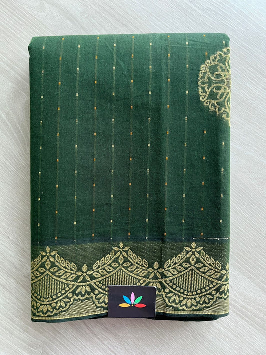 Intricately Woven Cotton Saree -25531