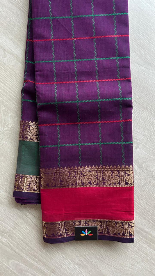 Chettinad Cotton Saree - 25602
