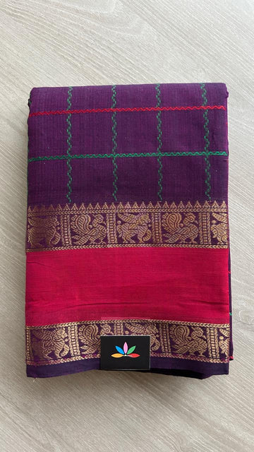 Chettinad Cotton Saree - 25602