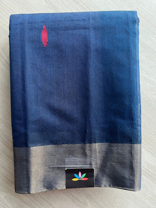 Ikkat Silk Cotton Saree -25744