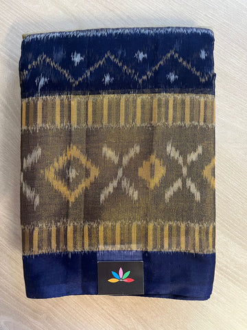 Ikkat Pallu Silk Cotton Saree -25774