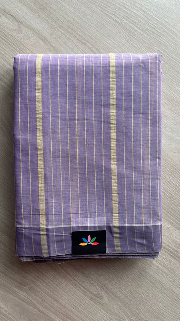 Striped Cotton Saree -25784