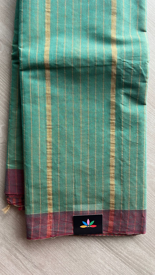 Striped Cotton Saree -25787
