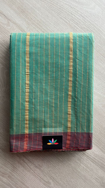Striped Cotton Saree -25787