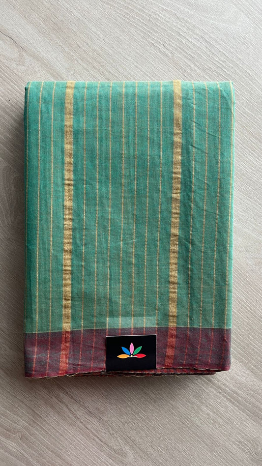 Striped Cotton Saree -25787