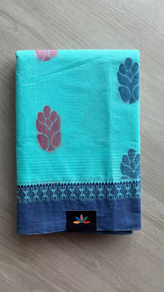 Woven Butta Cotton Saree -25791