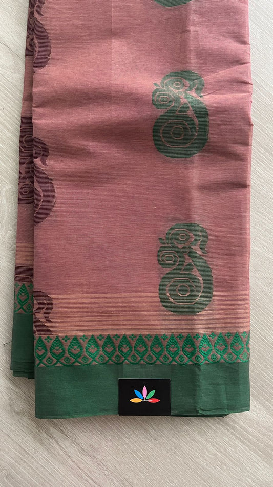 Woven Butta Cotton Saree -25793