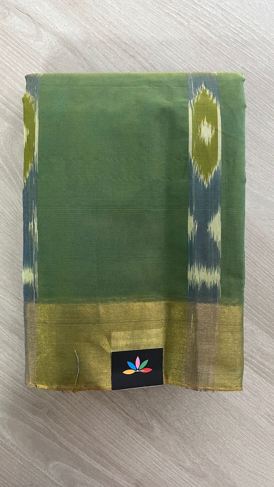 Ikkat Pallu Cotton Silk Saree -25794