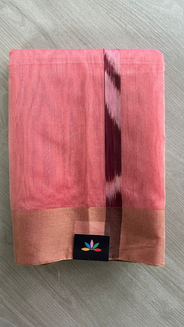 Ikkat Pallu Cotton Silk Saree -25795