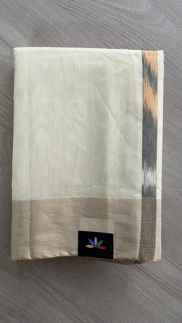 Ikkat Pallu Cotton Silk Saree -25798