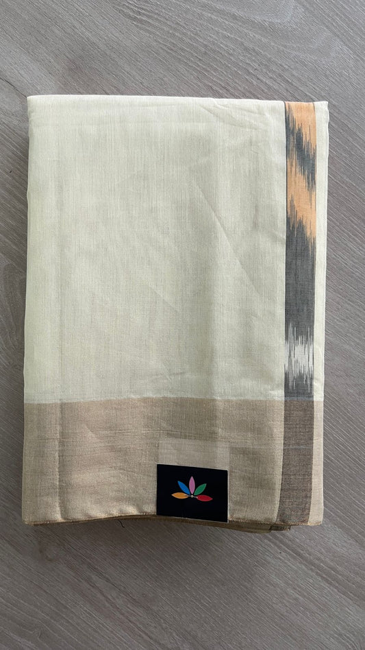 Ikkat Pallu Cotton Silk Saree -25798