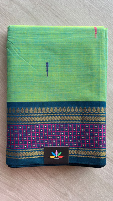 Thread Border Chettinad Cotton Saree - 25851