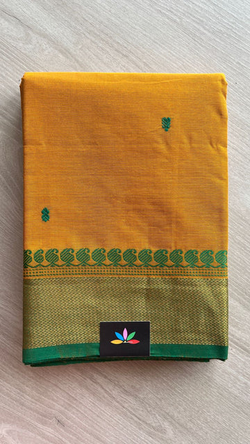 Thread Border Chettinad Cotton Saree - 25852
