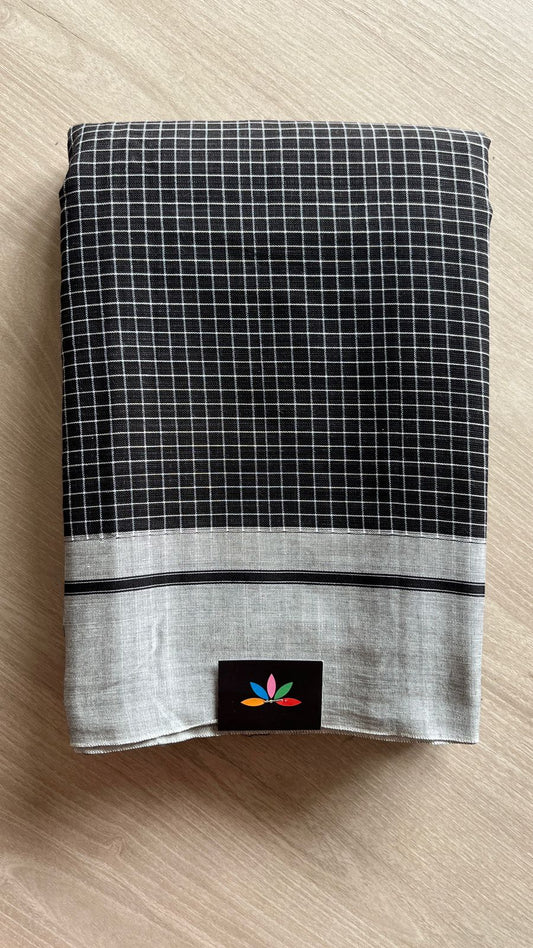 Patteda Anchu Handloom Cotton Saree- 25883