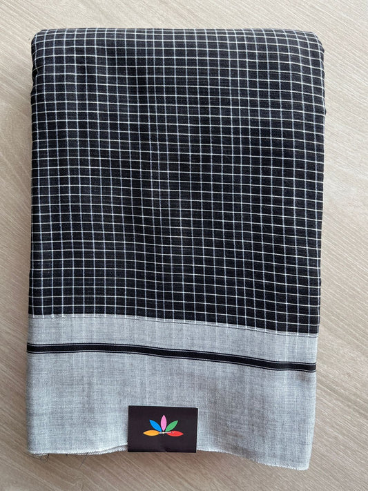 Patteda Anchu Handloom Cotton Saree- 25883