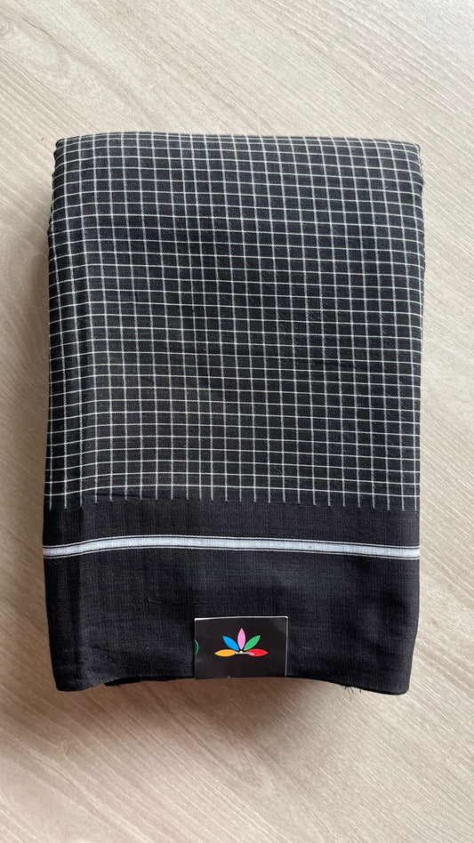 Patteda Anchu Handloom Cotton Saree- 25886