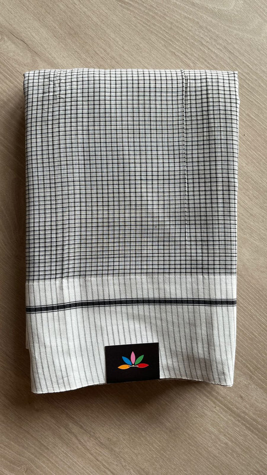 Patteda Anchu Handloom Cotton Saree- 25891