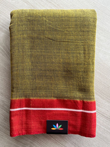 Patteda Anchu Handloom Cotton Saree- 25894