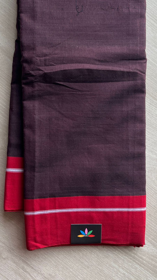 Patteda Anchu Handloom Cotton Saree- 25895