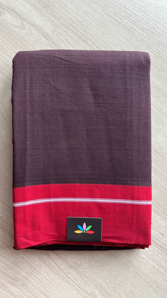 Patteda Anchu Handloom Cotton Saree- 25895