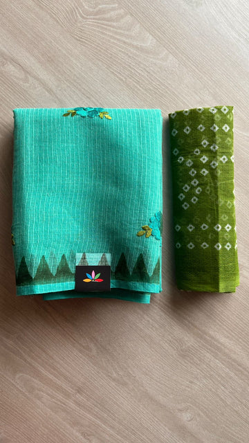 Simple Embroidery Kota Saree-25902