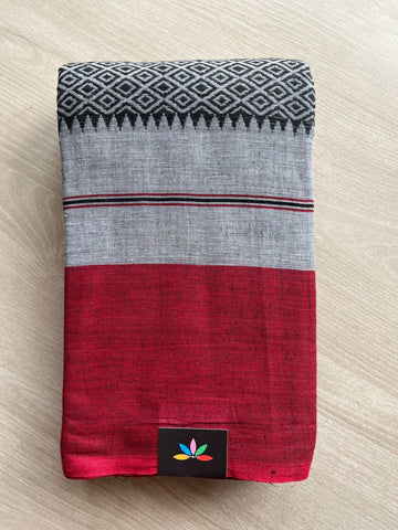 Handloom Bengal Soft Cotton Saree -25910