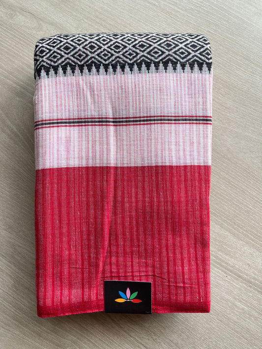 Handloom Bengal Soft Cotton Saree -25912