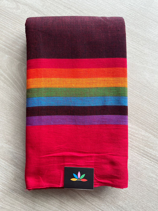Handloom Bengal Soft Cotton Saree -25917