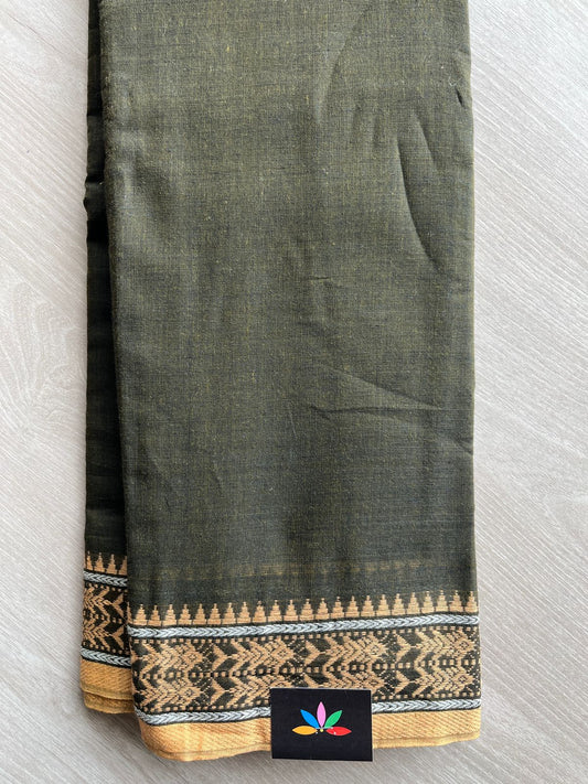 Handloom Bengal Soft Cotton Saree - 25919