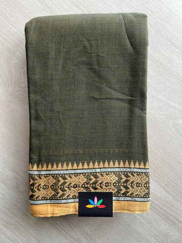 Handloom Bengal Soft Cotton Saree - 25919
