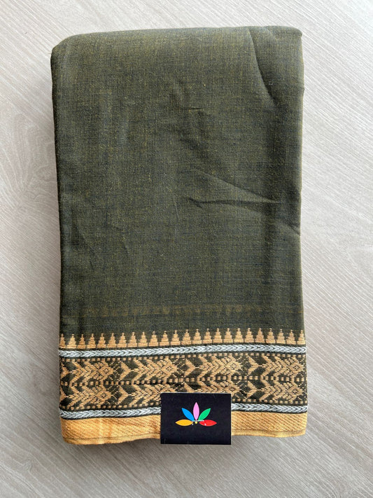 Handloom Bengal Soft Cotton Saree - 25919