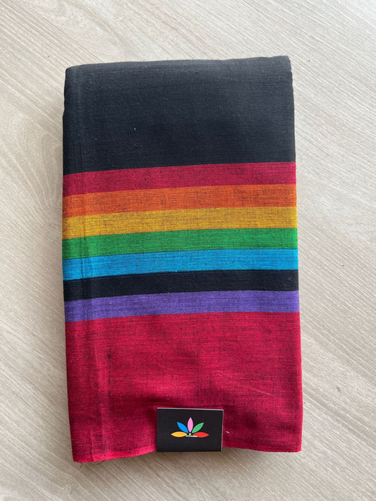 Handloom Bengal Soft Cotton Saree -25969-25970