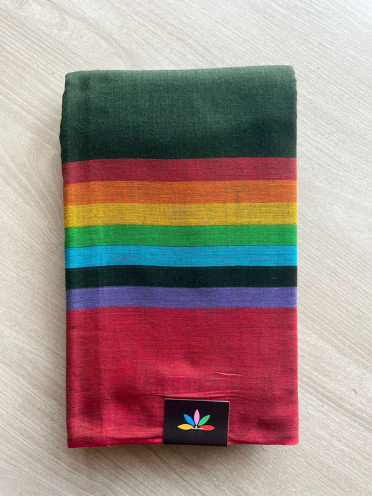 Handloom Bengal Soft Cotton Saree -25975