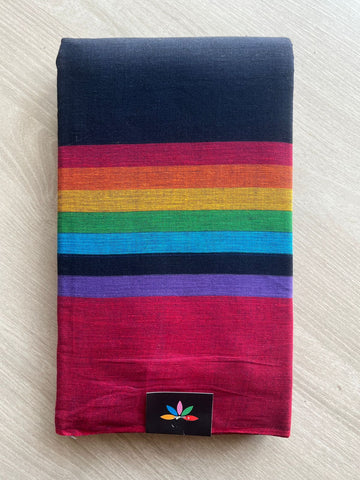 Handloom Bengal Soft Cotton Saree -25976