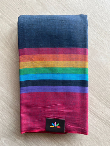 Handloom Bengal Soft Cotton Saree -25977