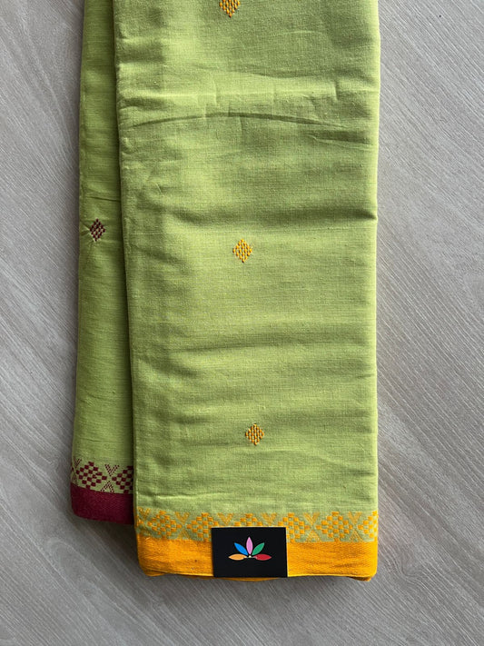 Handloom Bengal Soft Cotton Saree (without blouse) -27627