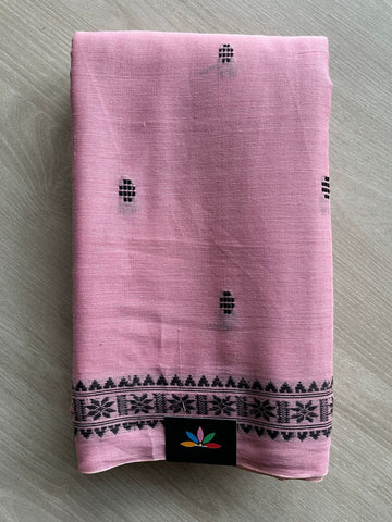 Handloom Bengal Soft Cotton Saree (without blouse) -27628