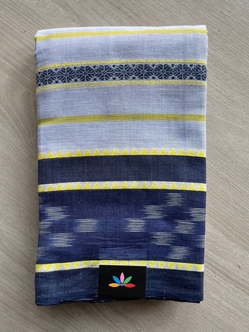 Handloom Bengal Soft Cotton Saree -26014